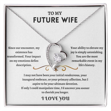 To My Future Wife - Forever Love - Gift Set - SLDDL0001 - Sunshine Letters Co